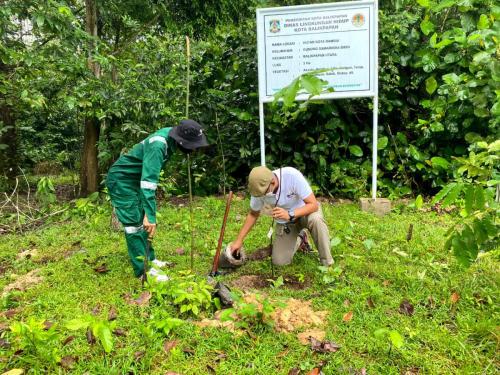 (Nov-2021) Planting Trees in Hutan Kota Rambai Balikpapan