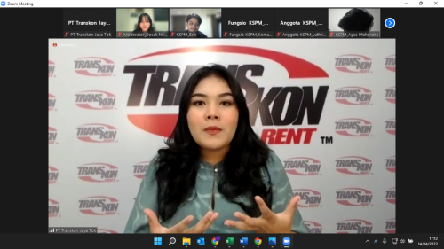 (Apr-2022) PT Transkon Jaya Tbk once again held a Capital Market Webinar "Bedah Emiten TRJA" together with the Capital Market Study Group of Udayana University