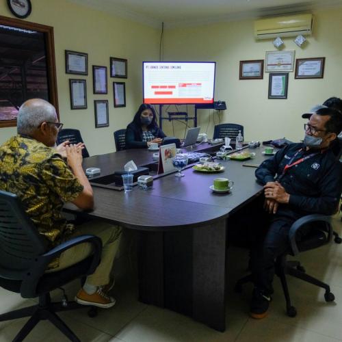 (Jun-2022) PT Transkon Jaya Tbk mendapatkan kunjungan dari Rekan Media SCTV Kalimantan Timur