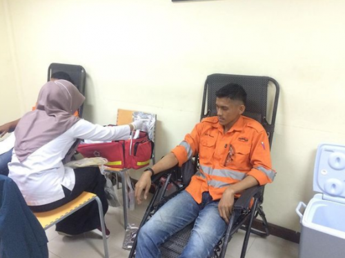 (Dec-2018) Donate Blood with Palang Merah Indonesia Balikpapan