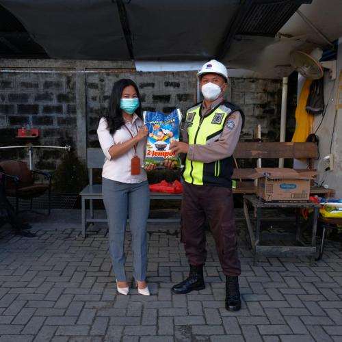 (Sept-2022) Distribution of basic foods to company security officers