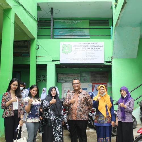 (Oct-2022) The signing of an MOU with one of the educational institutions of SMK Sabilal Balikpapan